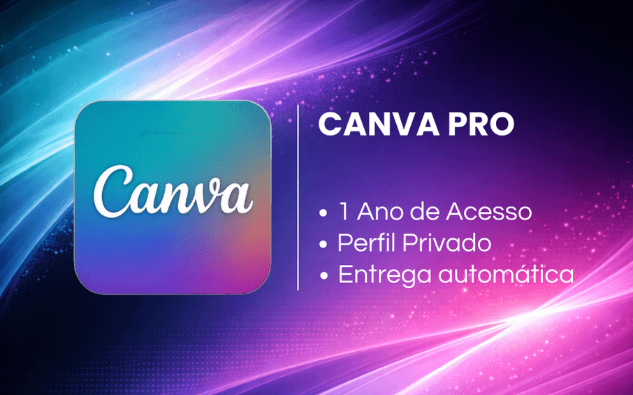 Canva PRO - 1 Ano - Acesso Privado
