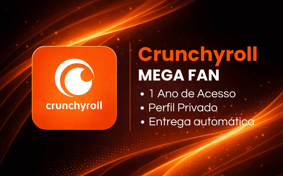 Crunchyroll MEGAFAN - 1 Ano - Perfil Privado