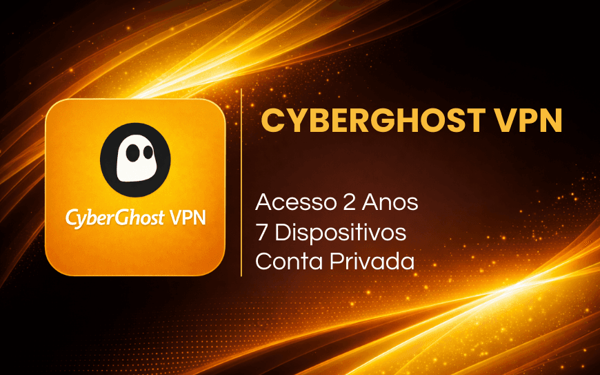 CYBERGHOST VPN 7 Dispositivos - 2 Anos Privado
