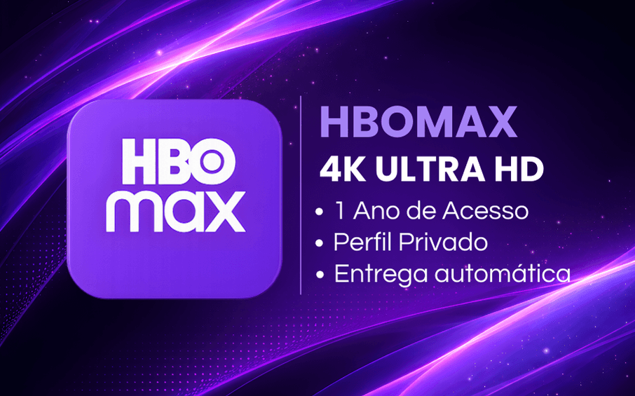 HBOMAX UltraHD - 1 Ano - Perfil Privado