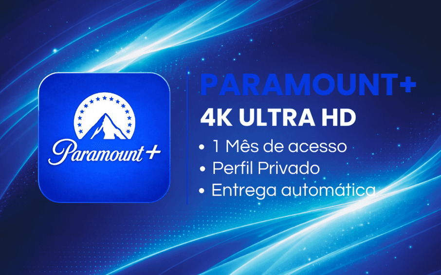 Paramount UltraHD - 1 Mês - Perfil Privado