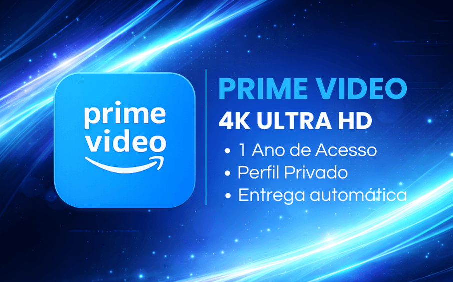 PRIMEVIDEO UltraHD - 1 Ano - Perfil Privado