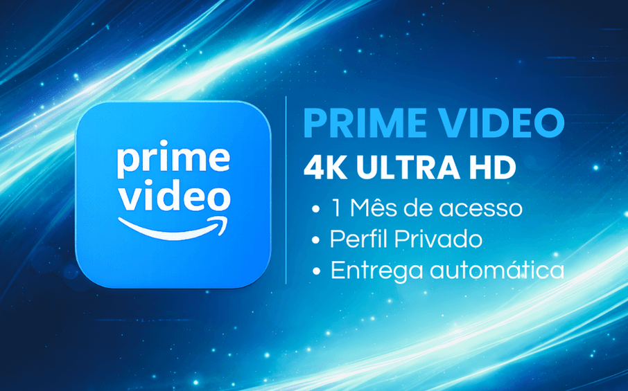 PRIMEVIDEO UltraHD - 1 Mês - Perfil Privado